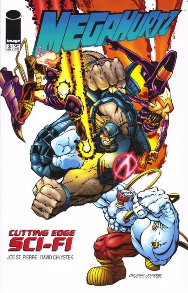 Cover of Megahurtz #3