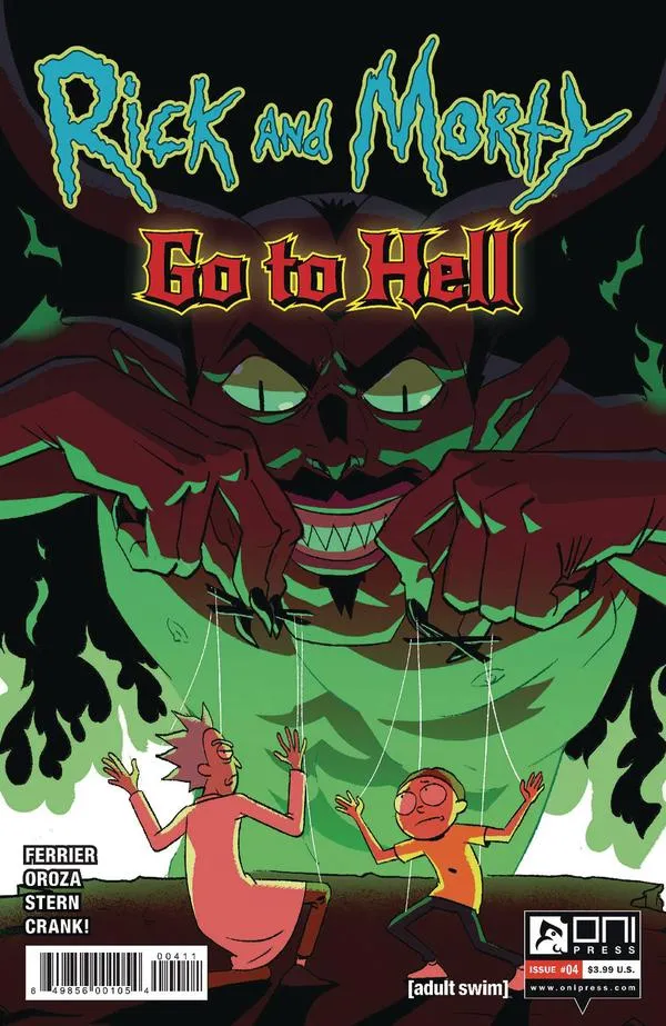 Cover of Rick and Morty Go to Hell #4