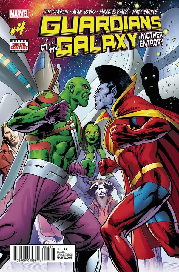 Cover of Guardians of the Galaxy: Mother Entropy #4