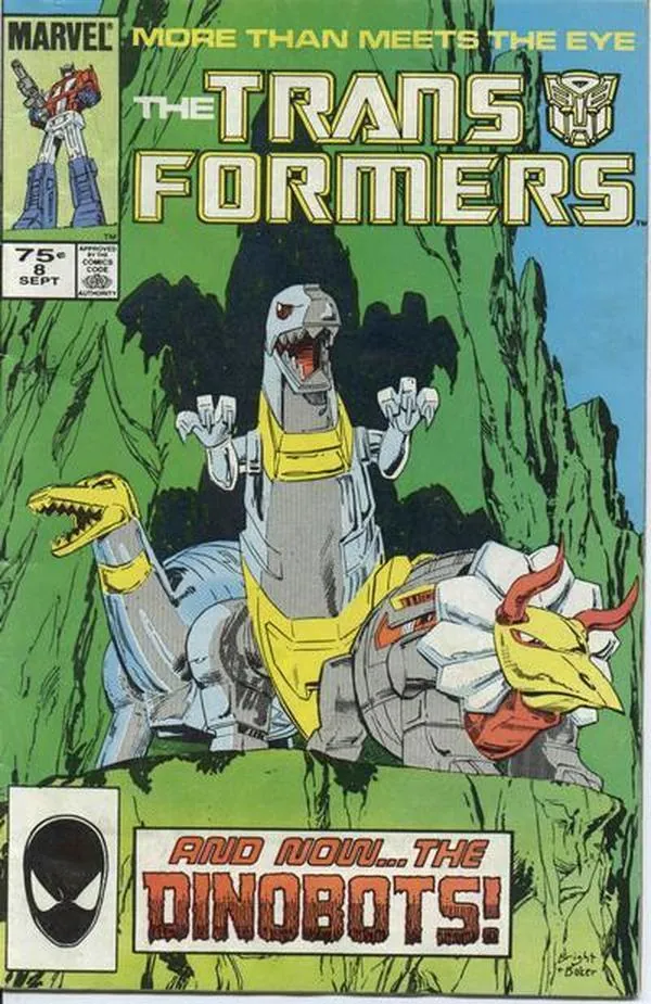 Cover of The Transformers #8