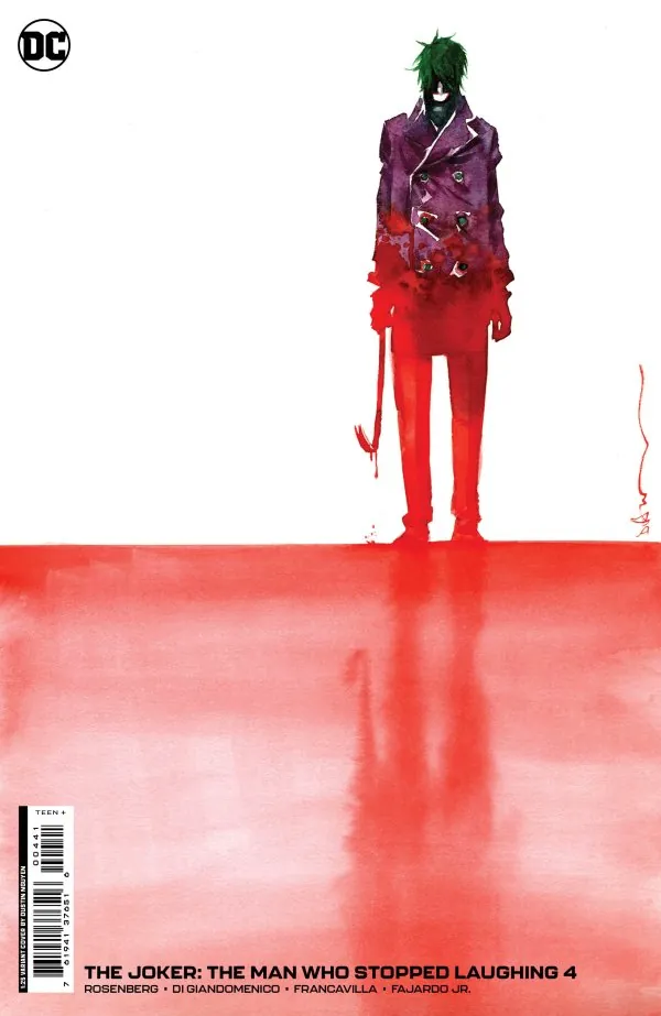Cover of The Joker: The Man Who Stopped Laughing #4