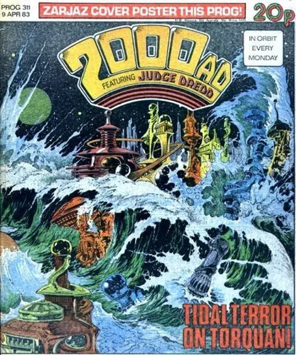 Cover of 2000 AD #311