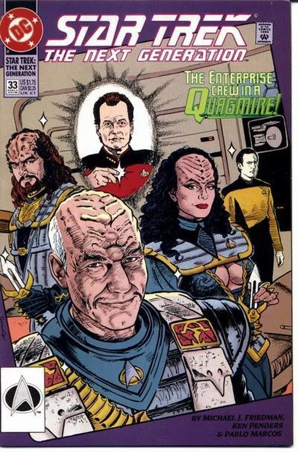 Cover of Star Trek: The Next Generation #33