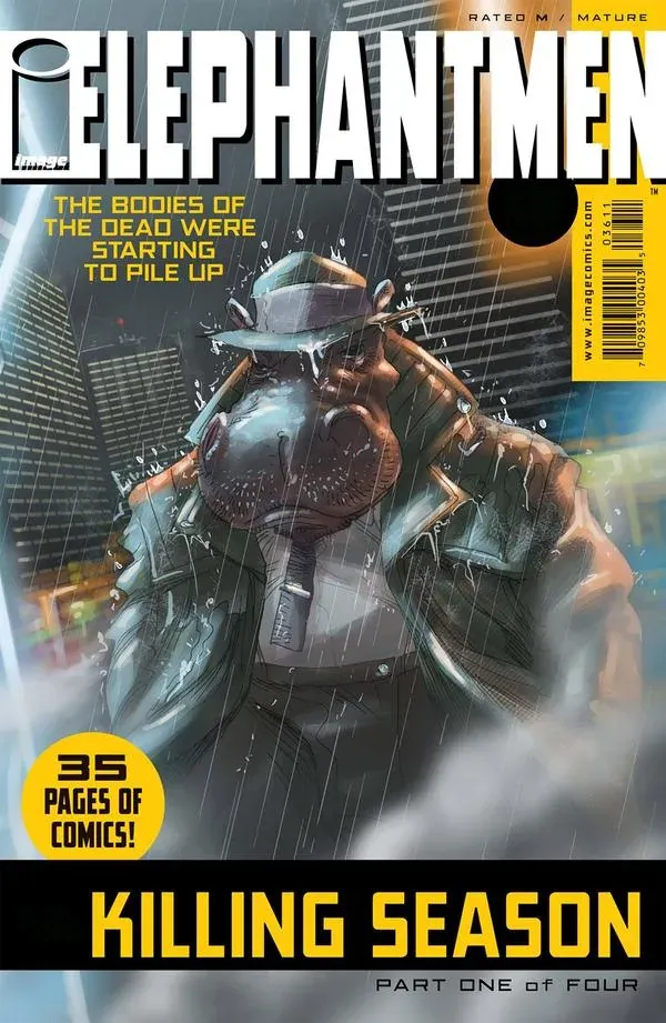 Cover of Elephantmen #36