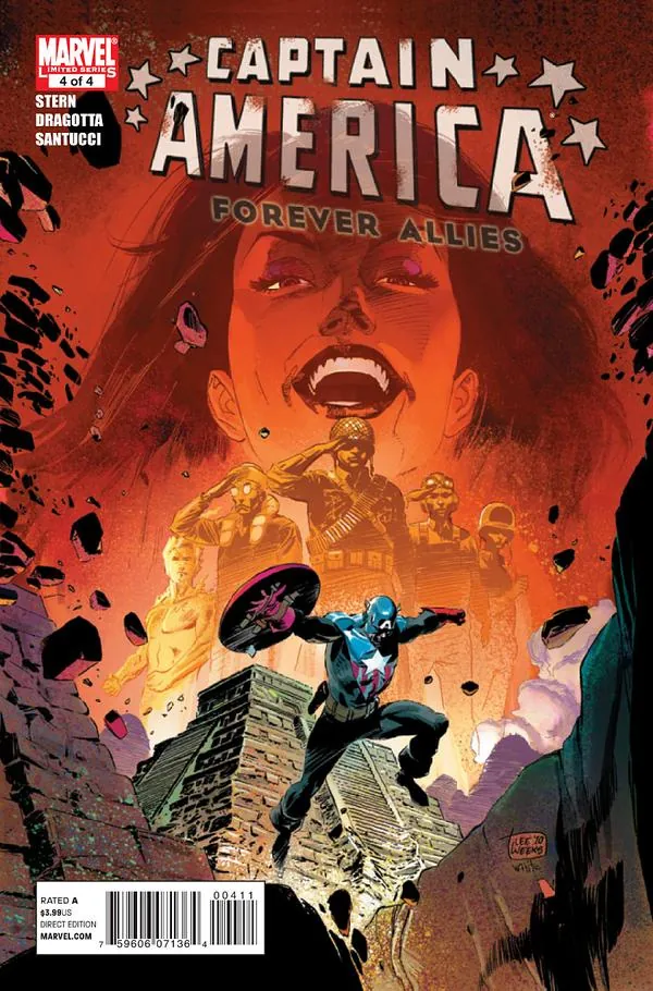 Cover of Captain America: Forever Allies #4
