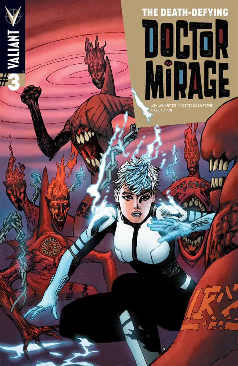 Cover of The Death-Defying Doctor Mirage #3