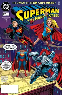 Cover of Superman: The Man of Steel #87
