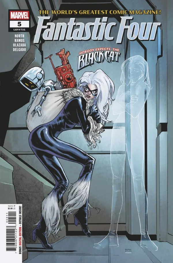 Cover of Fantastic Four #5 (731)