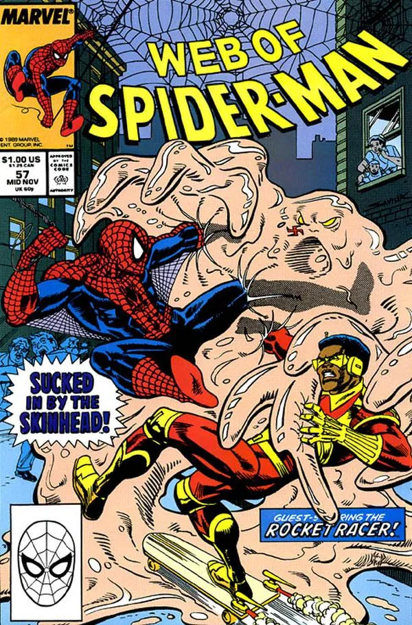 Cover of Web of Spider-Man #57
