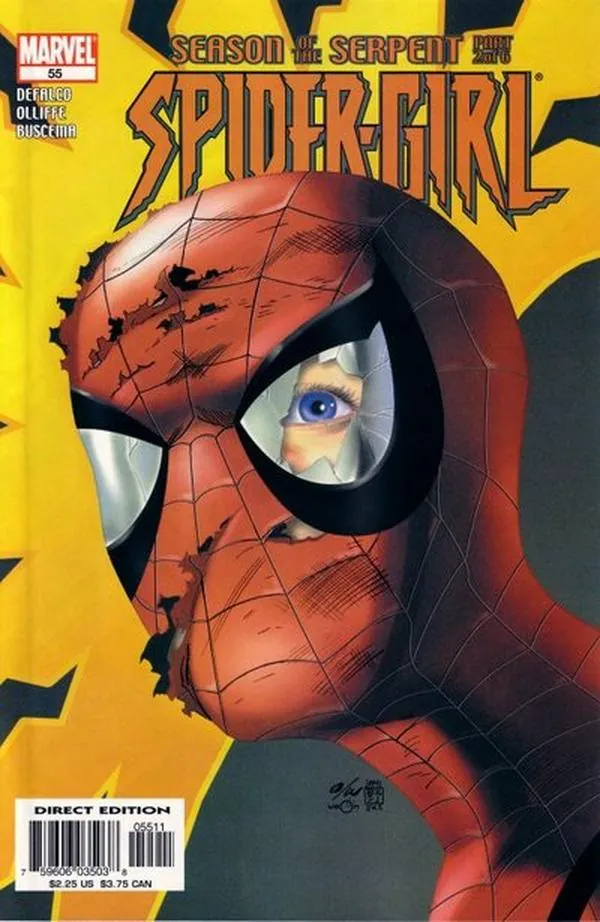 Cover of Spider-Girl #55