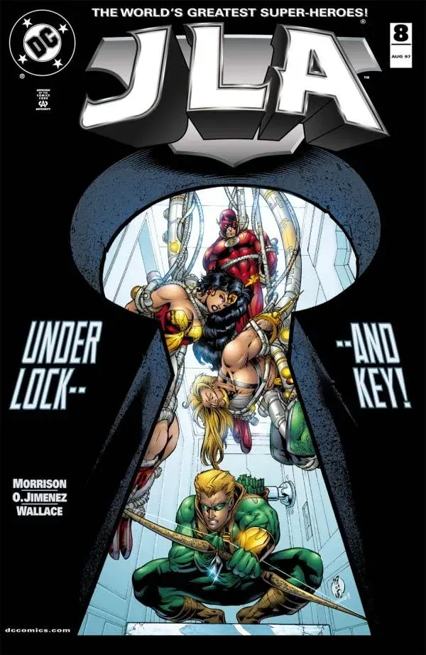 Cover of JLA #8