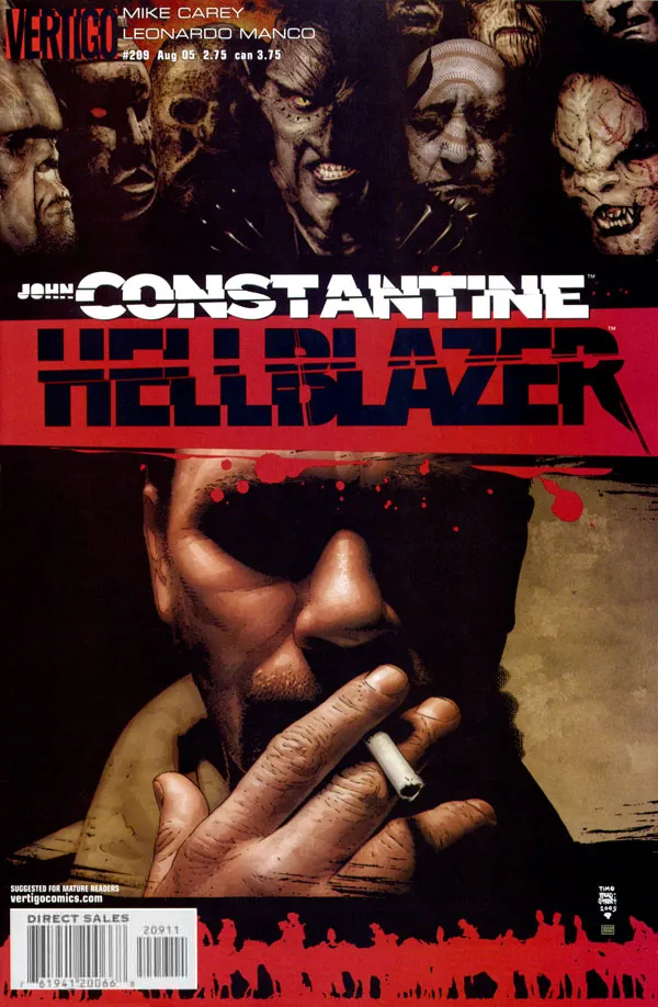 Cover of Hellblazer #209