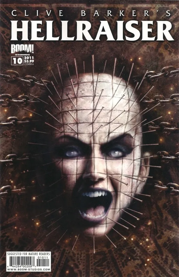 Cover of Clive Barker's Hellraiser #10