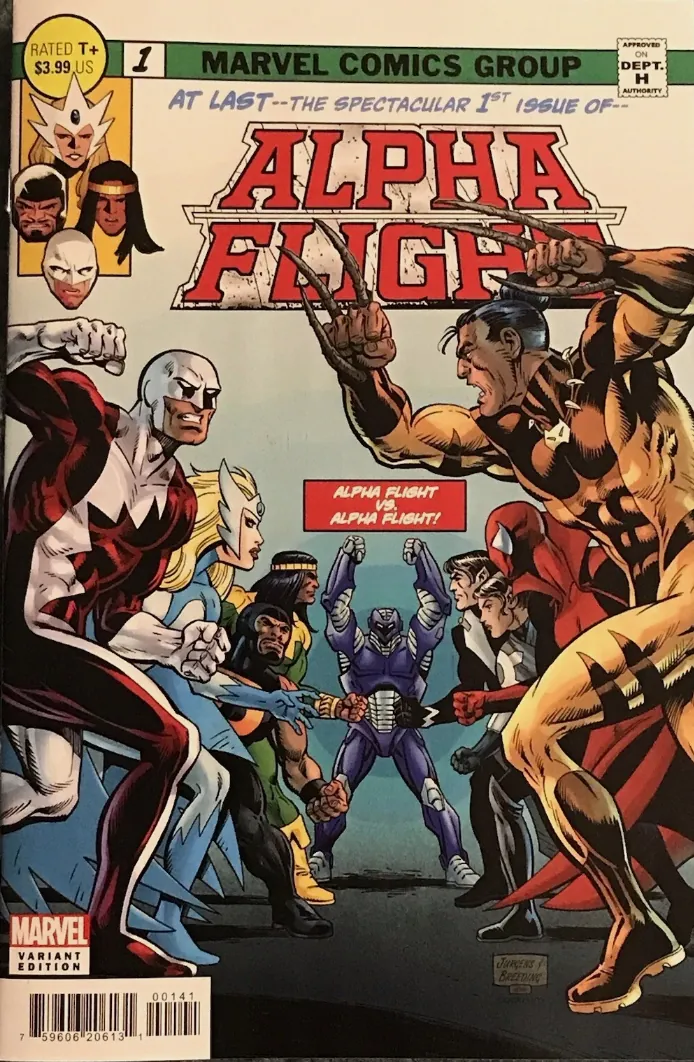 Cover of Alpha Flight #1
