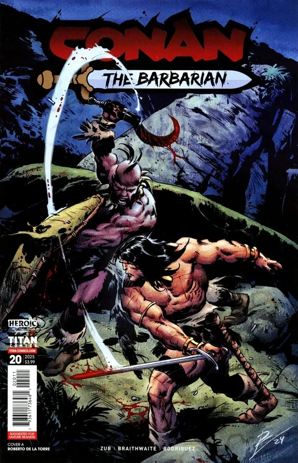 Cover of Conan: The Barbarian #20