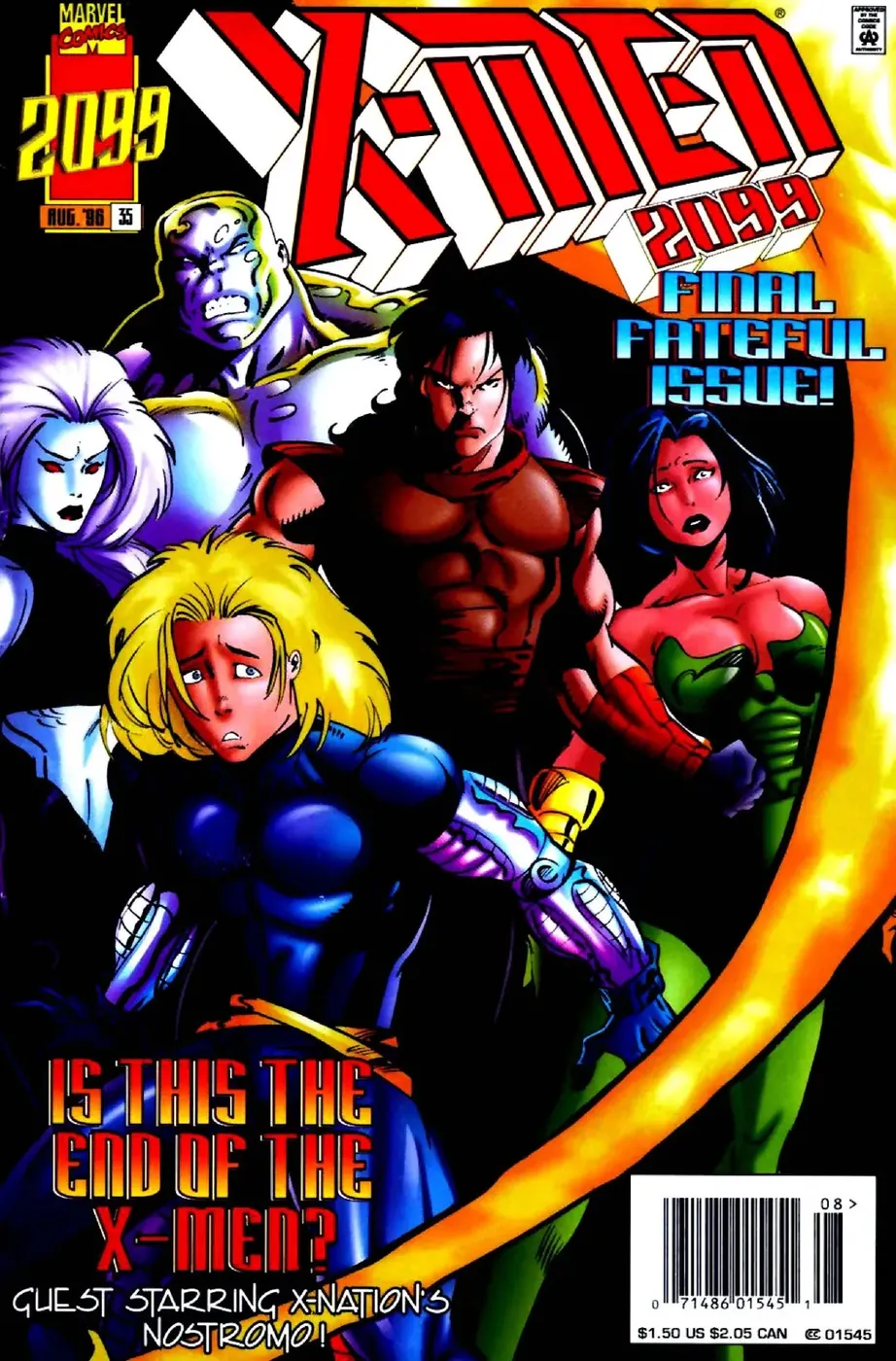 Cover of X-Men 2099 #35