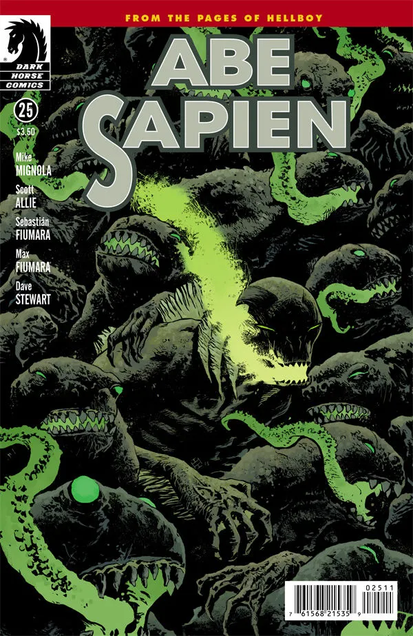 Cover of Abe Sapien #25 (35)
