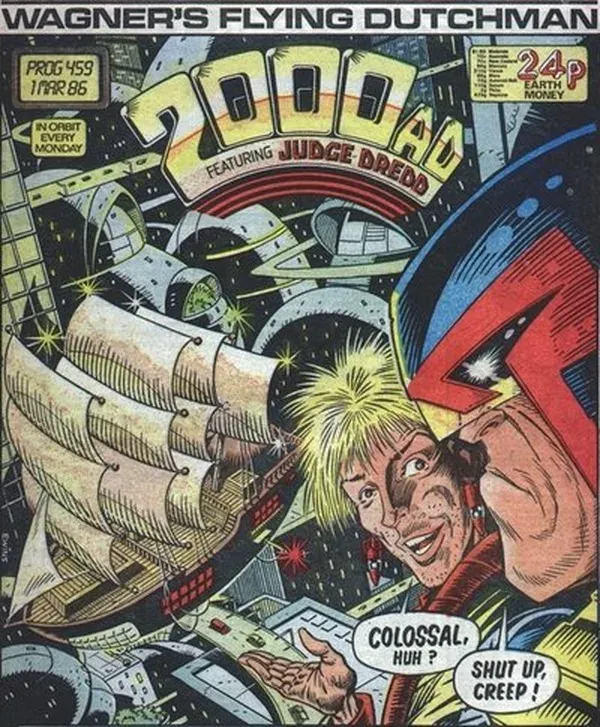 Cover of 2000 AD #459