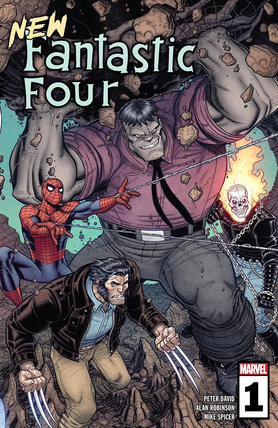 Cover of New Fantastic Four #1