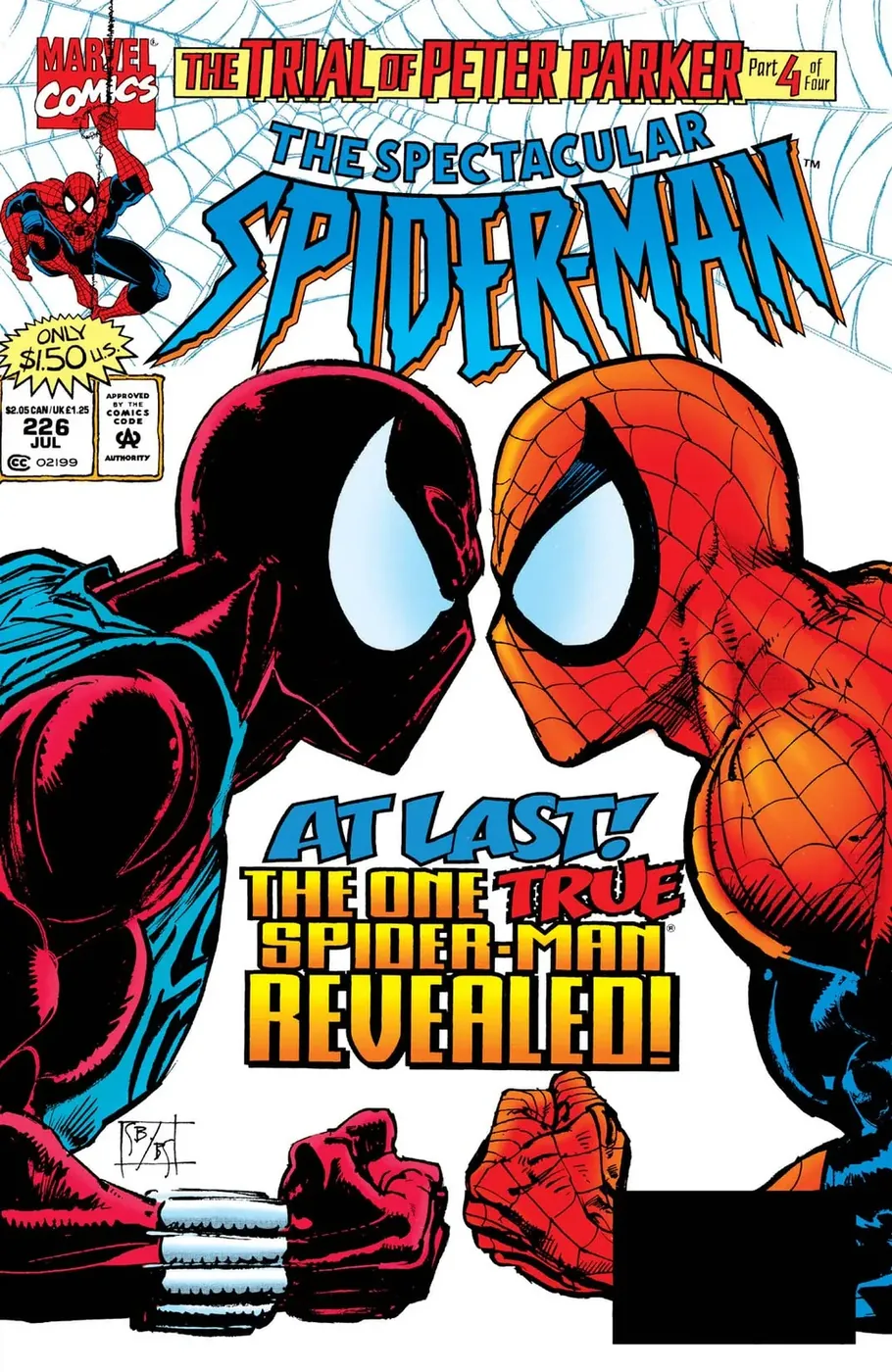 Cover of The Spectacular Spider-Man #226