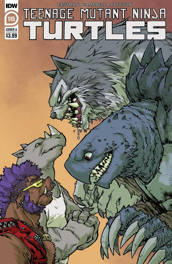 Cover of Teenage Mutant Ninja Turtles #115