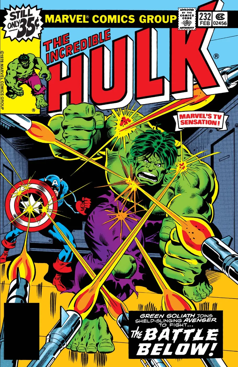 Cover of The Incredible Hulk #232