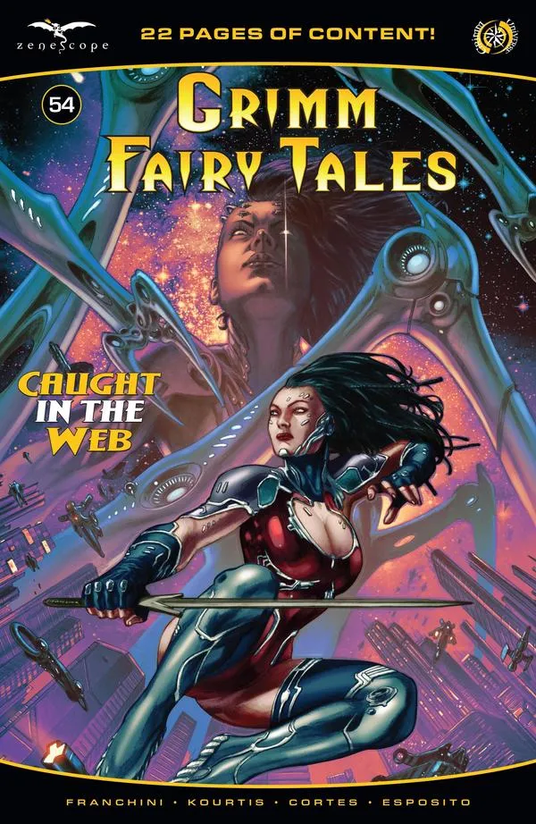 Cover of Grimm Fairy Tales #54