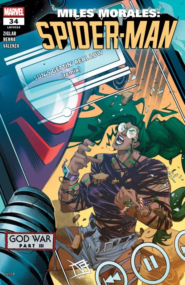 Cover of Miles Morales: Spider-Man #34 (316)