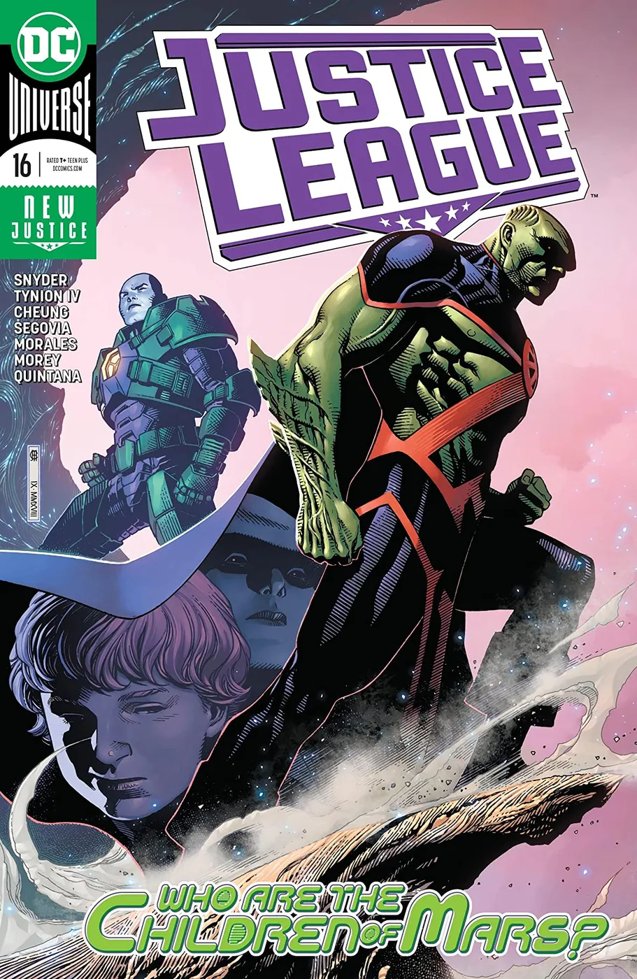 Cover of Justice League #16