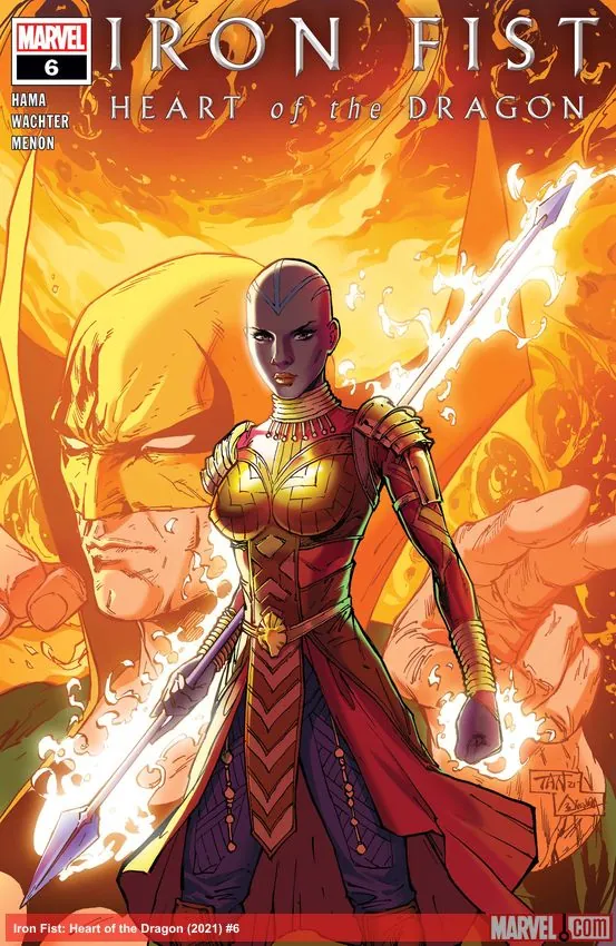 Cover of Iron Fist: Heart of the Dragon #6