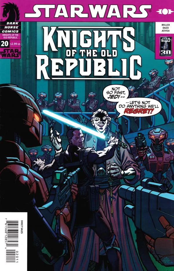 Cover of Star Wars Knights of the Old Republic #20