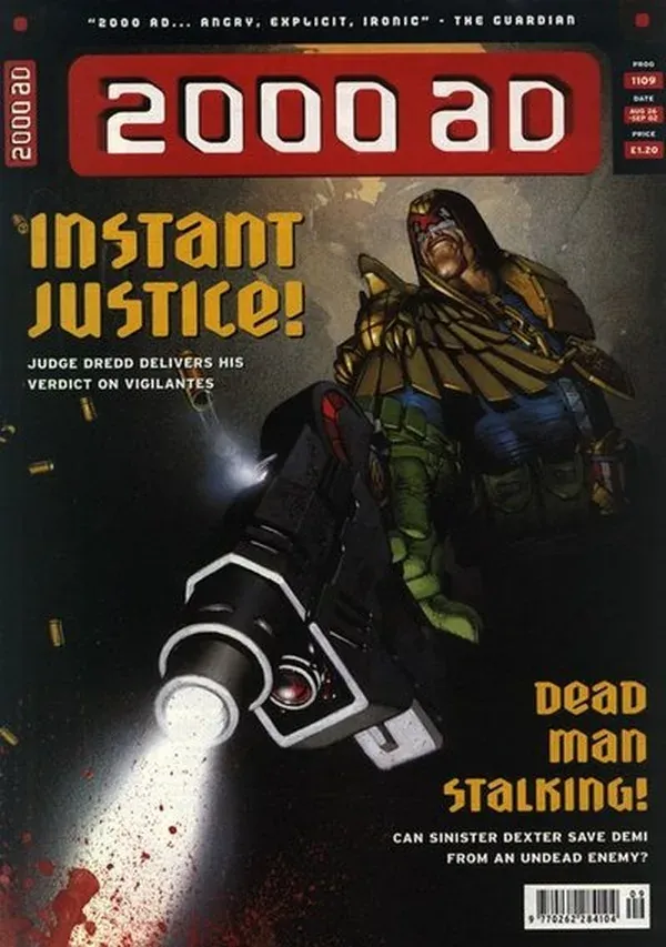 Cover of 2000 AD #1109