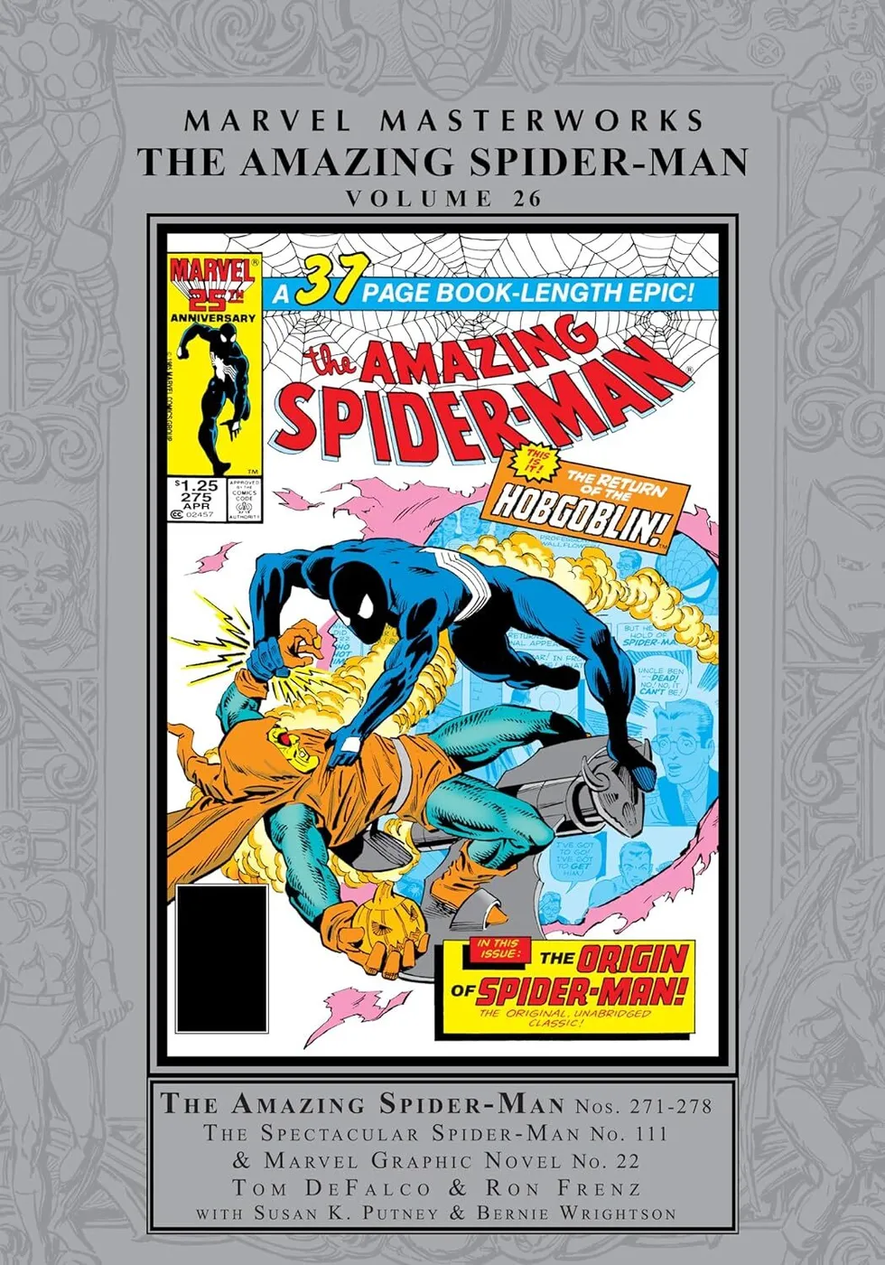 Cover of Marvel Masterworks: The Amazing Spider-Man #26