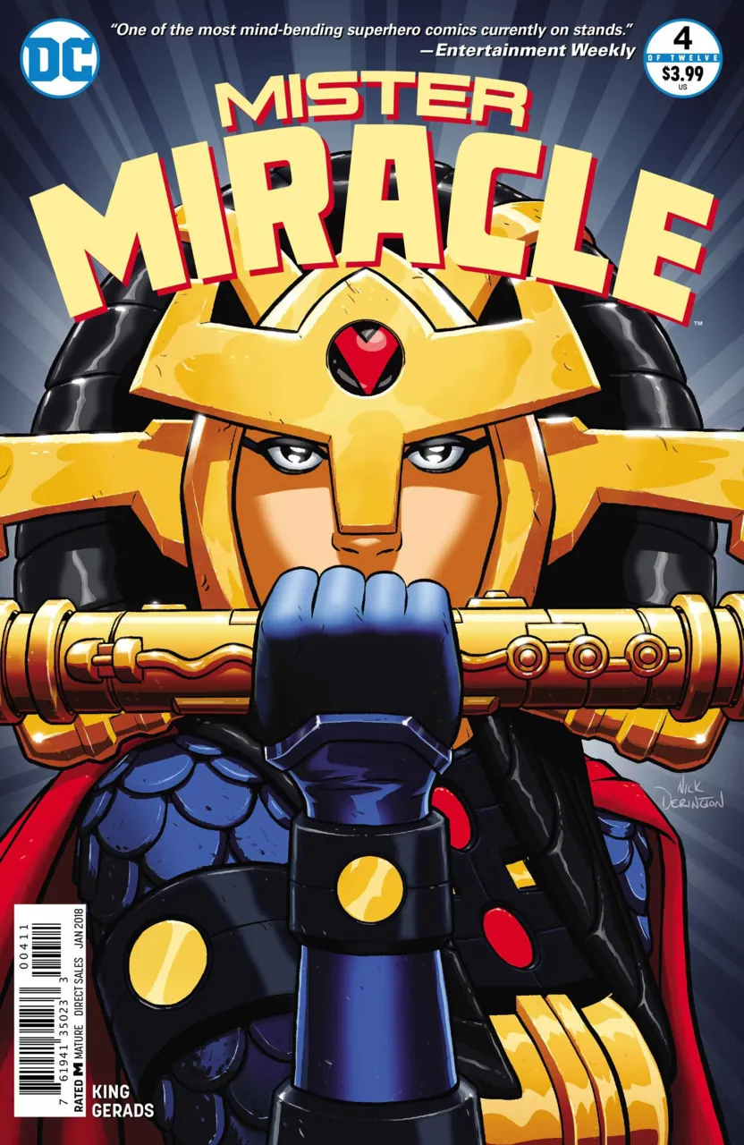 Cover of Mister Miracle #4