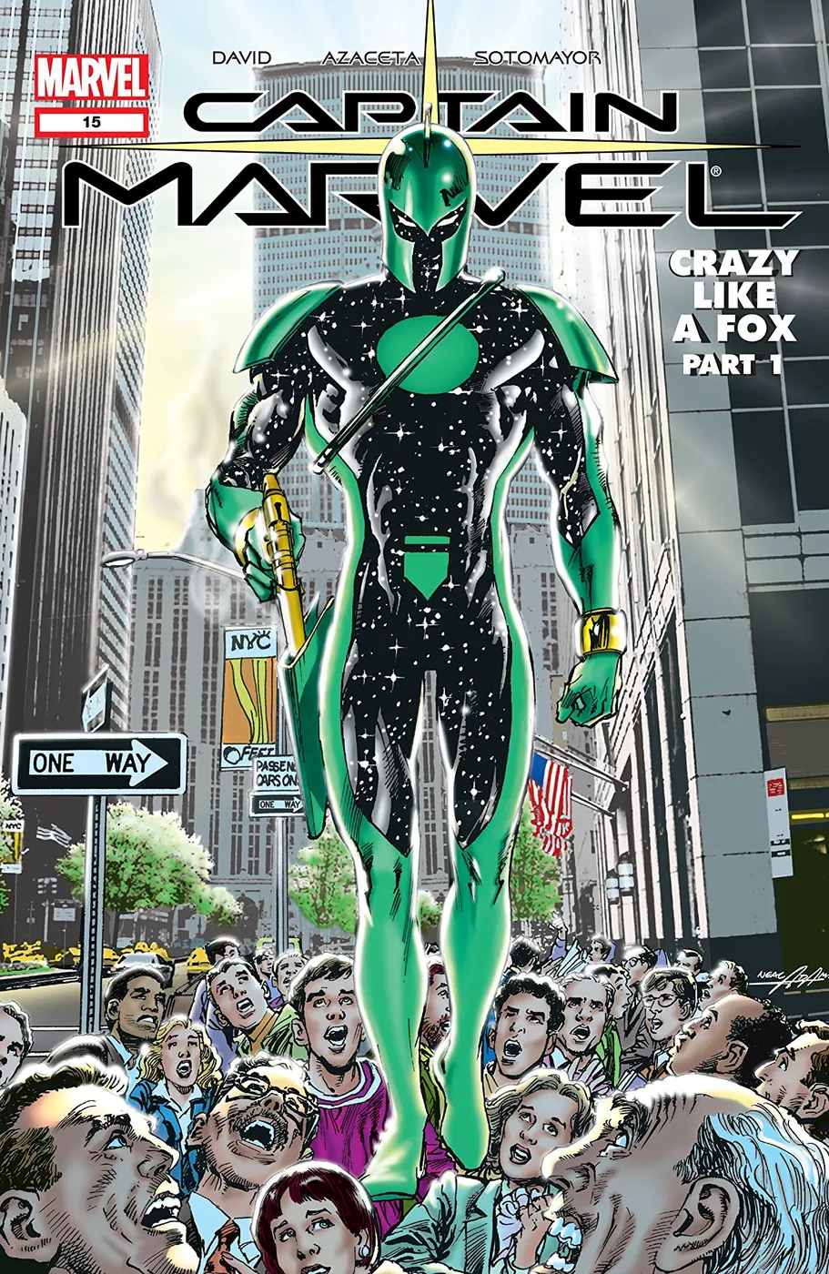 Cover of Captain Marvel #15 (50)
