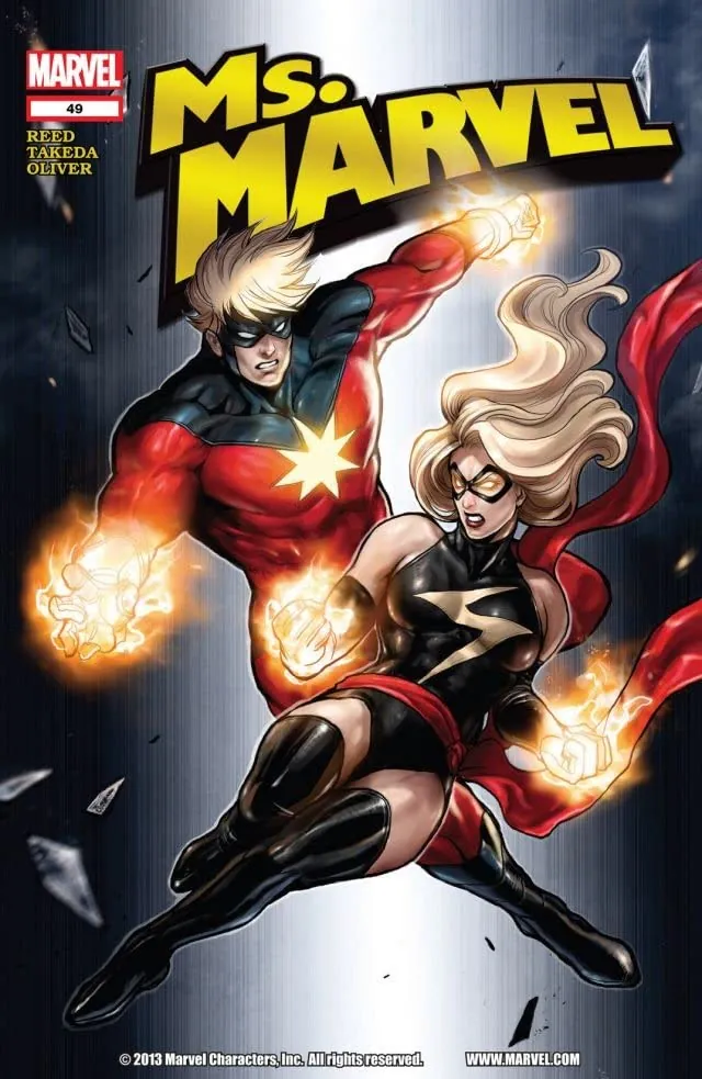 Cover of Ms. Marvel #49