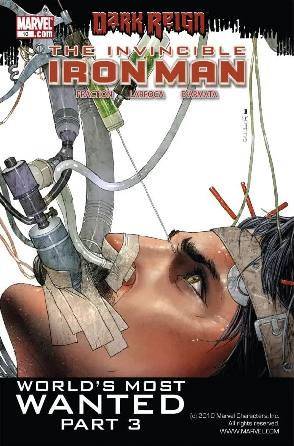 Cover of Invincible Iron Man #10