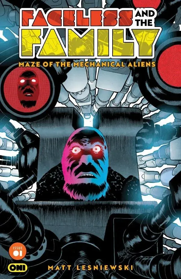 Cover of Faceless and the Family: Maze of the Mechanical Aliens #1