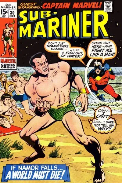 Cover of Sub-Mariner #30