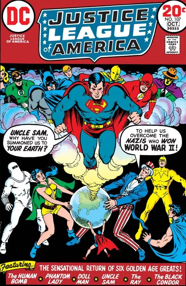 Cover of Justice League of America #107