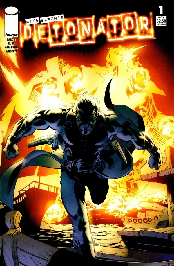 Cover of Mike Baron's Detonator #1