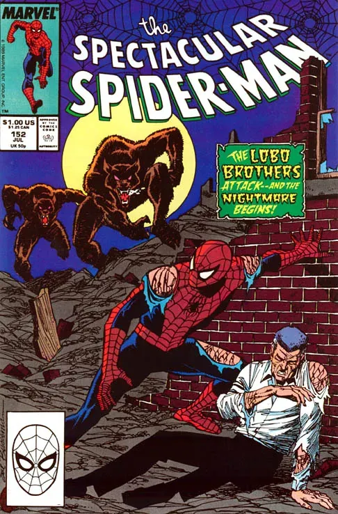 Cover of The Spectacular Spider-Man #152