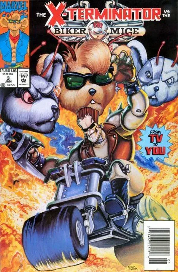 Cover of Biker Mice from Mars #3