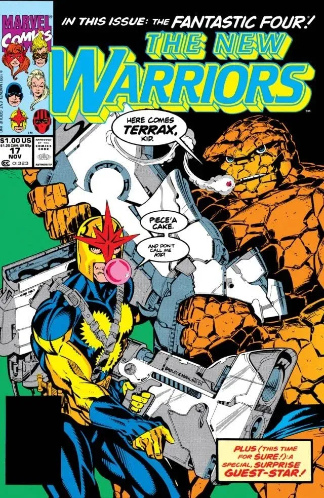 Cover of The New Warriors #17