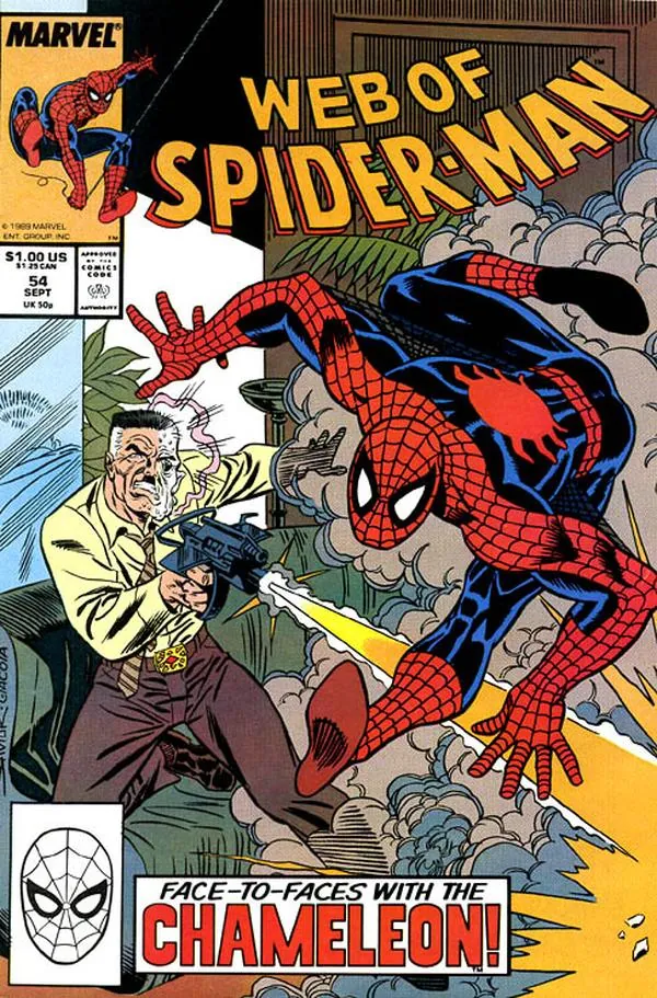 Cover of Web of Spider-Man #54