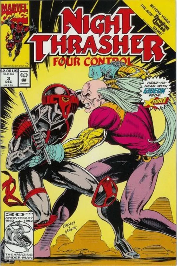 Cover of Night Thrasher: Four Control #3