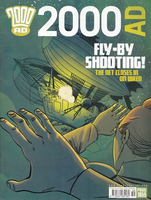 Cover of 2000 AD #1859