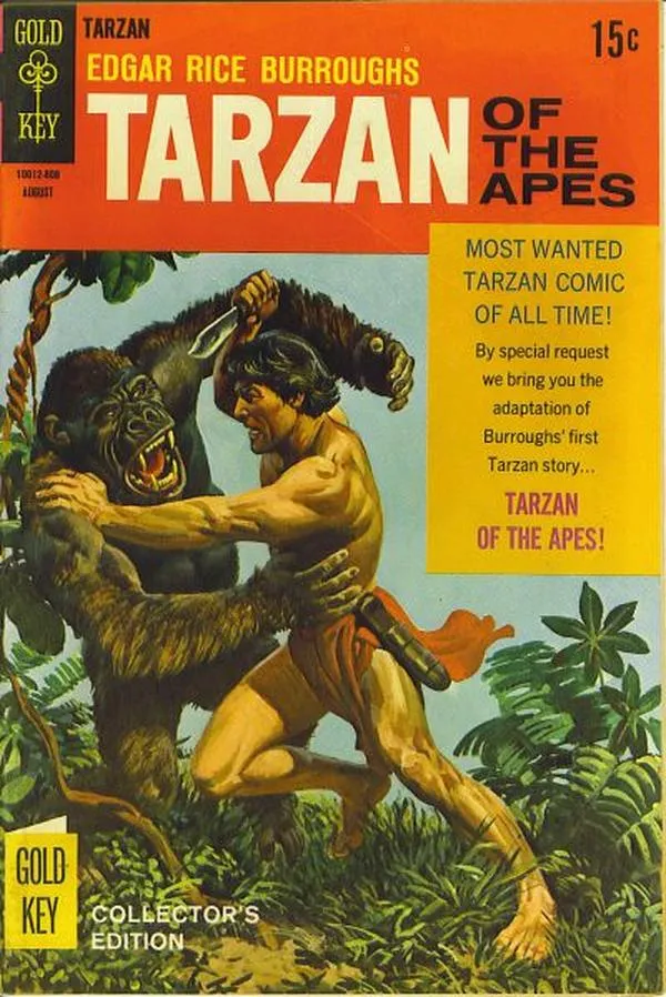 Cover of Edgar Rice Burroughs' Tarzan of the Apes #178