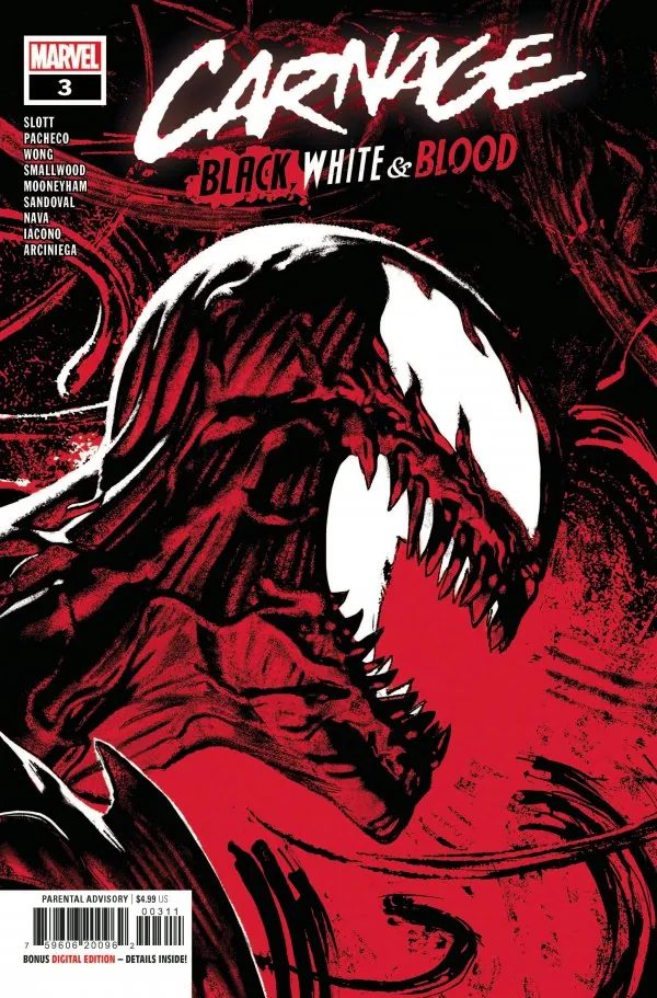 Cover of Carnage: Black, White & Blood #3