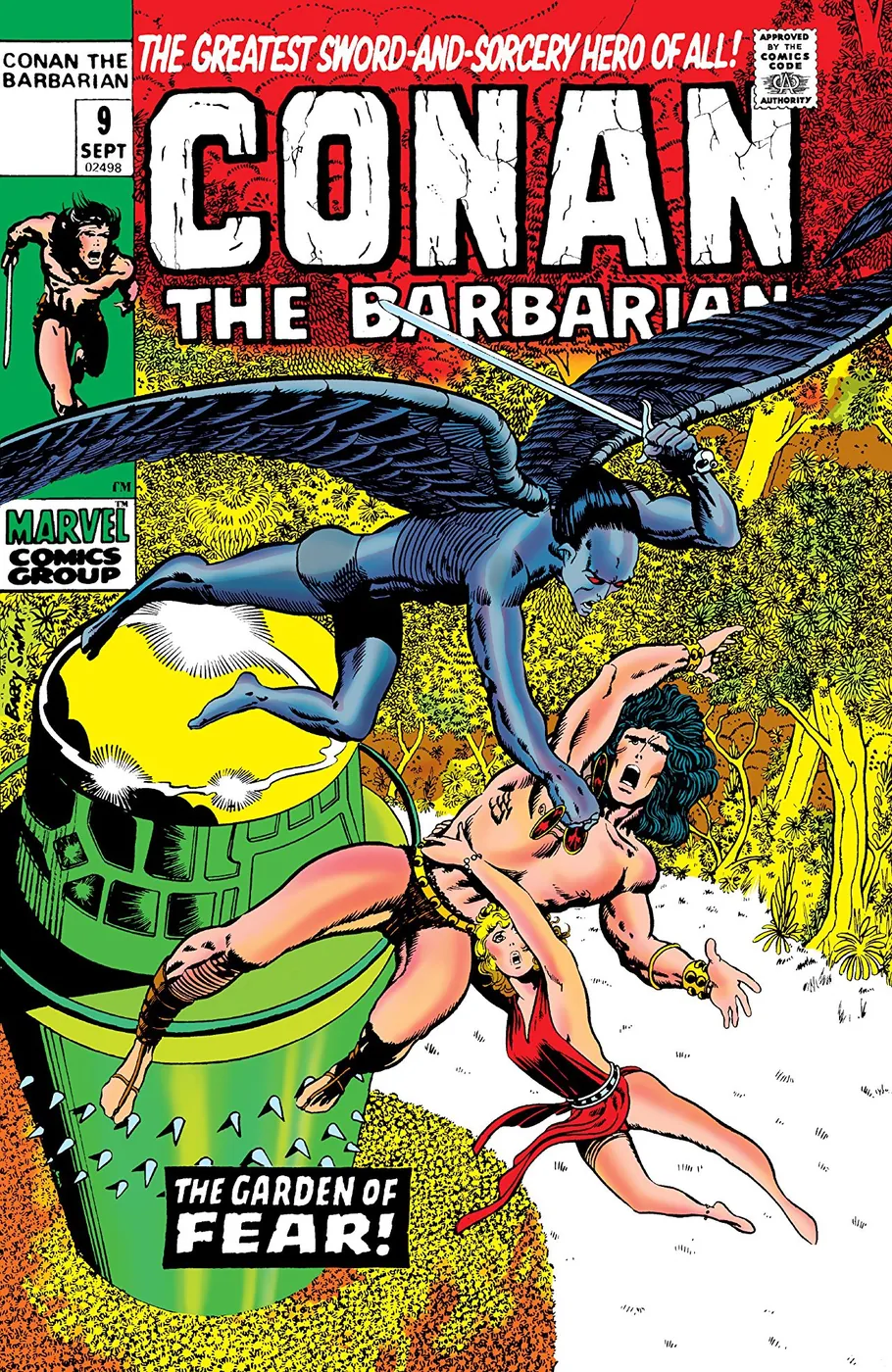 Cover of Conan the Barbarian #9